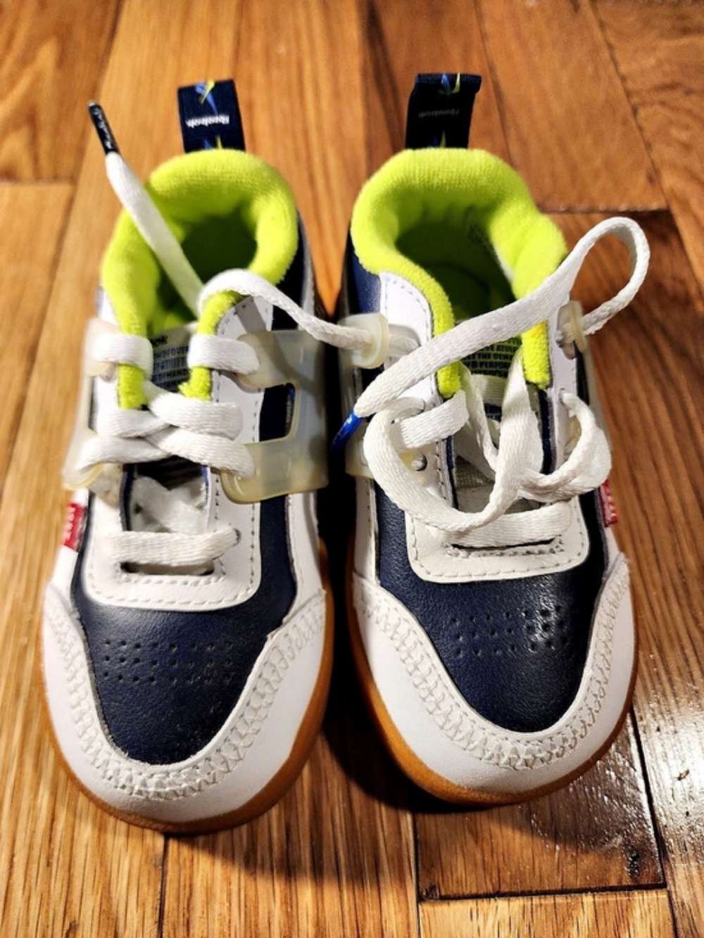 Reebok Classic Kids Sneakers White & Blue